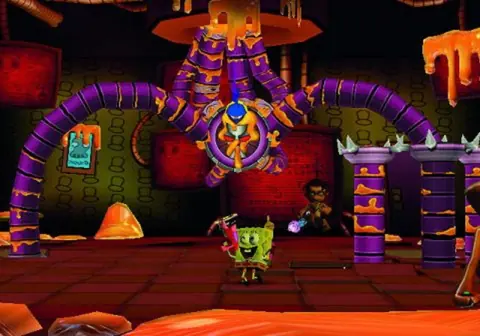 Captura de tela de SpongeBob SquarePants featuring Nicktoons: Globs of Doom (1 de 1)