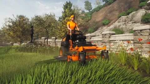 Captura de tela de Lawn Mowing Simulator (4 de 4)