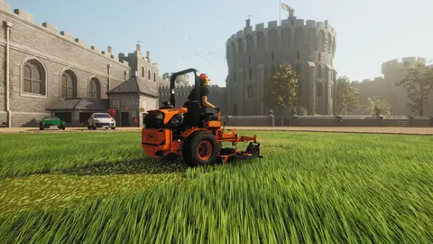 Captura de tela de Lawn Mowing Simulator (2 de 4)
