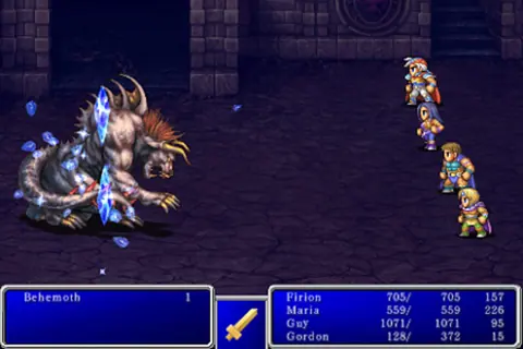Captura de tela de Final Fantasy II (4 de 4)