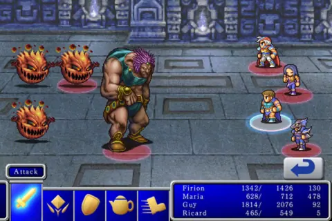 Captura de tela de Final Fantasy II (2 de 4)