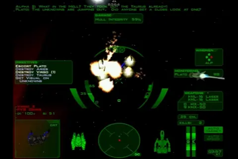 Captura de tela de Descent: Freespace - The Great War (4 de 4)