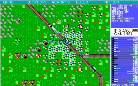 Captura de tela de Sid Meier's Railroad Tycoon (3 de 3)
