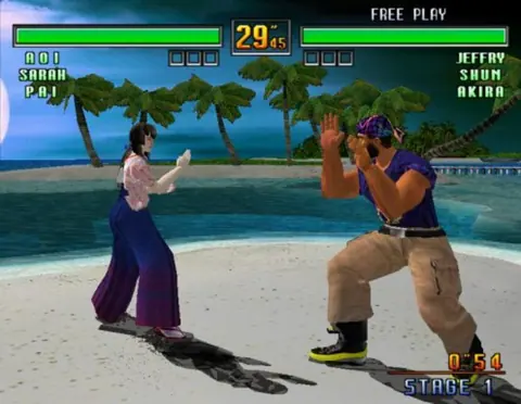 Captura de tela de Virtua Fighter 3 (1 de 3)