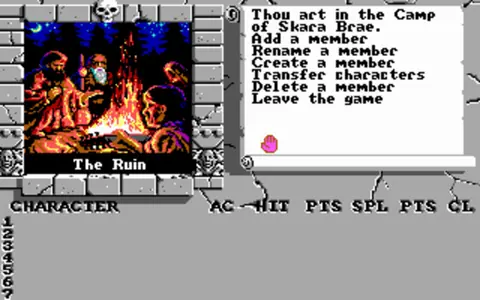 Captura de tela de The Bard's Tale III: Thief of Fate (3 de 3)