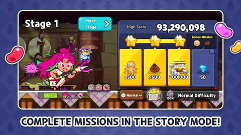 Captura de tela de Cookie Run: OvenBreak (3 de 4)