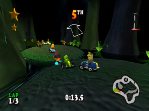 Captura de tela de Muppet RaceMania (1 de 4)