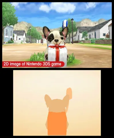 Captura de tela de Nintendogs + Cats: French Bulldog & New Friends (3 de 4)