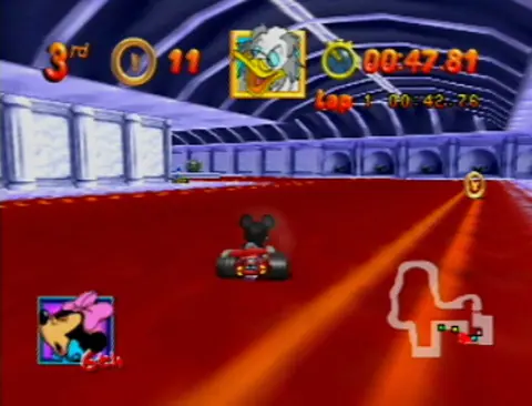 Captura de tela de Mickey's Speedway USA (3 de 4)