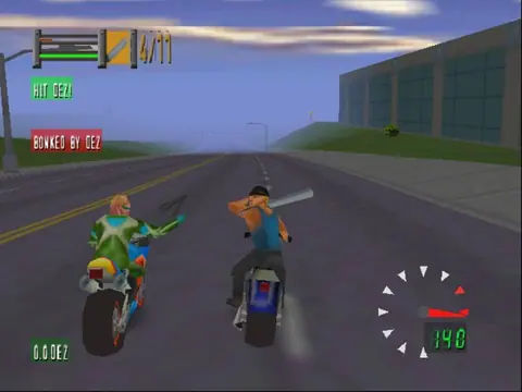 Captura de tela de Road Rash 64 (2 de 2)