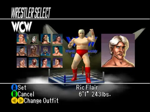 Captura de tela de WCW vs. nWo: World Tour (2 de 4)