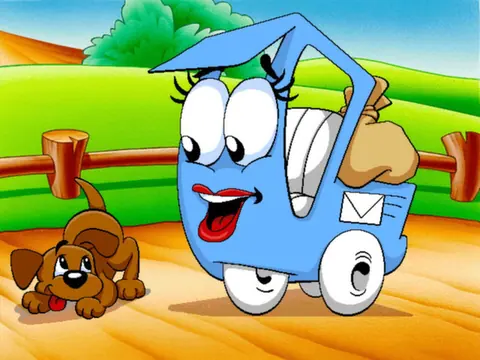 Captura de tela de Putt-Putt Enters the Race (1 de 4)