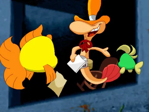 Captura de tela de Freddi Fish 4: The Case of the Hogfish Rustlers of Briny Gulch (2 de 4)