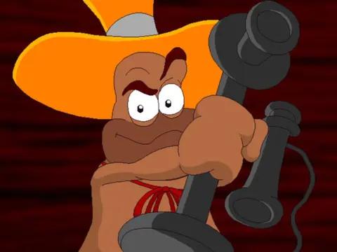 Captura de tela de Freddi Fish 4: The Case of the Hogfish Rustlers of Briny Gulch (4 de 4)