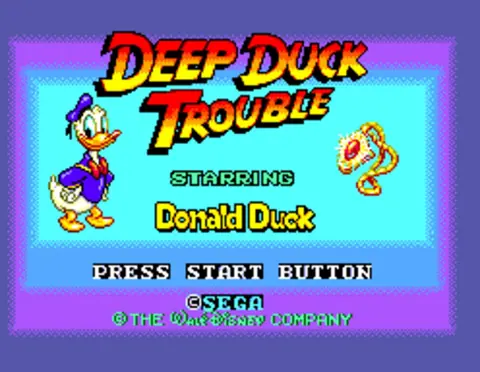 Captura de tela de Deep Duck Trouble Starring Donald Duck (1 de 4)