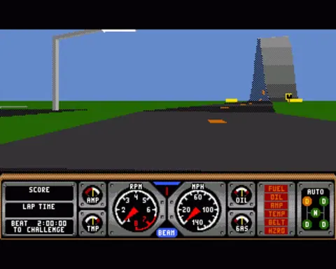 Captura de tela de Hard Drivin' (1 de 3)