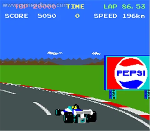 Captura de tela de Pole Position II (1 de 2)