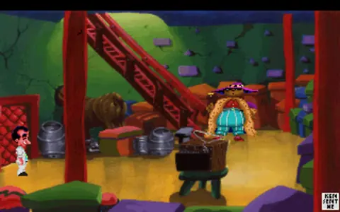 Captura de tela de Leisure Suit Larry 1: In the Land of the Lounge Lizards (3 de 4)
