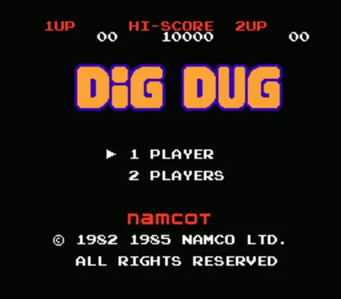 Captura de tela de Dig Dug (1 de 4)