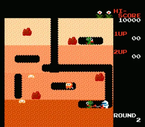 Captura de tela de Dig Dug (2 de 4)