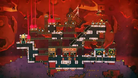 Captura de tela de PixelJunk Nom Nom Galaxy (2 de 4)