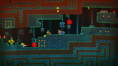 Captura de tela de PixelJunk Nom Nom Galaxy (3 de 4)