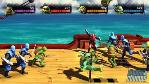 Captura de tela de Teenage Mutant Ninja Turtles: Turtles in Time Re-Shelled (1 de 4)