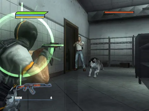 Captura de tela de Dead to Rights II (3 de 4)