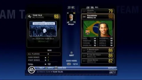 Captura de tela de UEFA Champions League 2006–2007 (1 de 1)