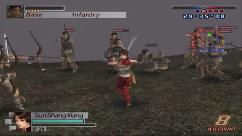 Captura de tela de Dynasty Warriors 4: Empires (2 de 4)
