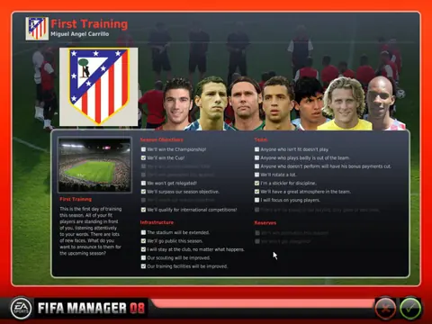 Captura de tela de FIFA Manager 08 (2 de 3)