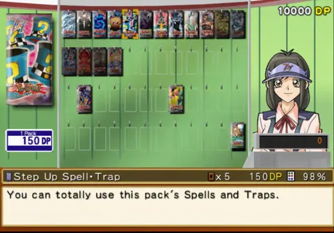 Captura de tela de Yu-Gi-Oh GX: The Beginning of Destiny (3 de 3)