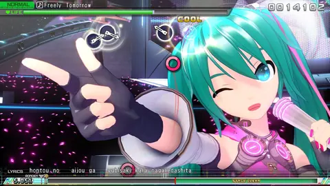 Captura de tela de Hatsune Miku: Project Diva Mega Mix+ (1 de 4)