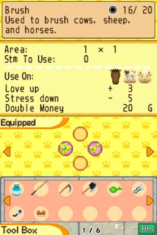 Captura de tela de Harvest Moon DS: Island of Happiness (4 de 4)