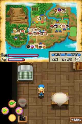 Captura de tela de Harvest Moon DS: Island of Happiness (2 de 4)