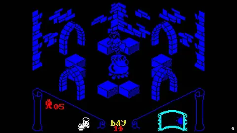Captura de tela de Knight Lore (2 de 3)