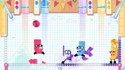 Captura de tela de Snipperclips Plus: Cut It Out, Together! (4 de 4)