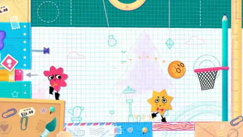 Captura de tela de Snipperclips Plus: Cut It Out, Together! (2 de 4)