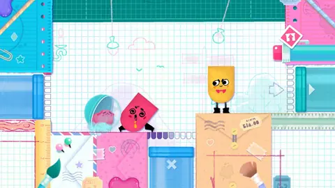 Captura de tela de Snipperclips Plus: Cut It Out, Together! (1 de 4)
