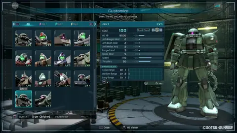 Captura de tela de Mobile Suit Gundam Battle Operation 2 (2 de 2)