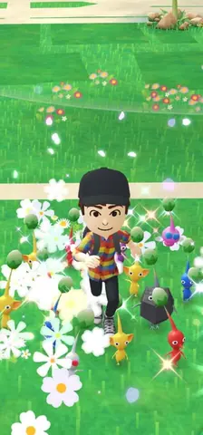Captura de tela de Pikmin Bloom (1 de 3)