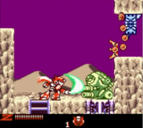 Captura de tela de Mega Man Xtreme 2 (2 de 3)