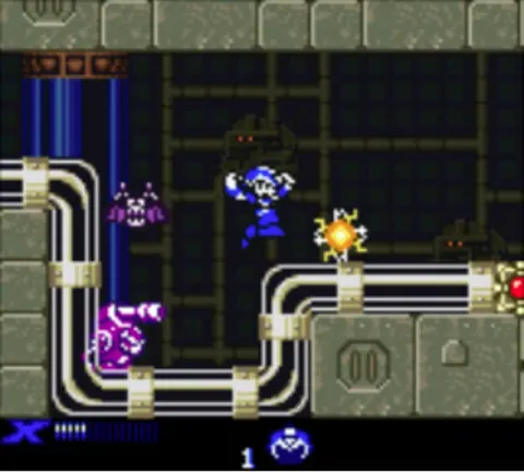 Captura de tela de Mega Man Xtreme 2 (3 de 3)