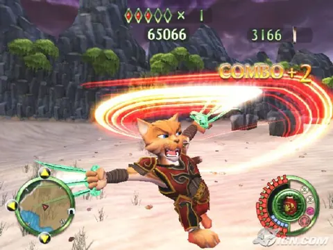 Captura de tela de Legend of Kay (2 de 2)