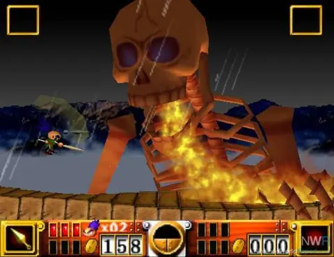 Captura de tela de Goemon's Great Adventure (2 de 4)