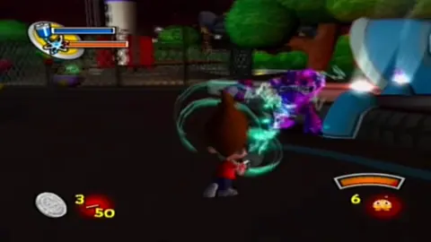 Captura de tela de The Adventures of Jimmy Neutron Boy Genius: Attack of the Twonkies (2 de 4)