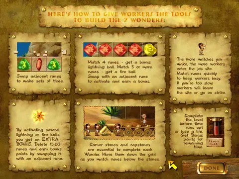 Captura de tela de 7 Wonders of the Ancient World (3 de 4)