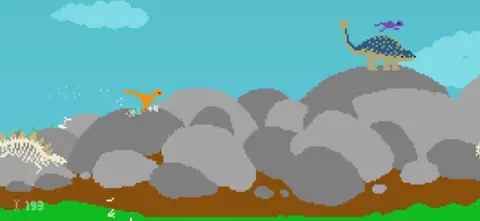 Captura de tela de Dino Run (1 de 4)