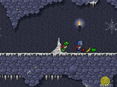 Captura de tela de Superfrog (3 de 4)