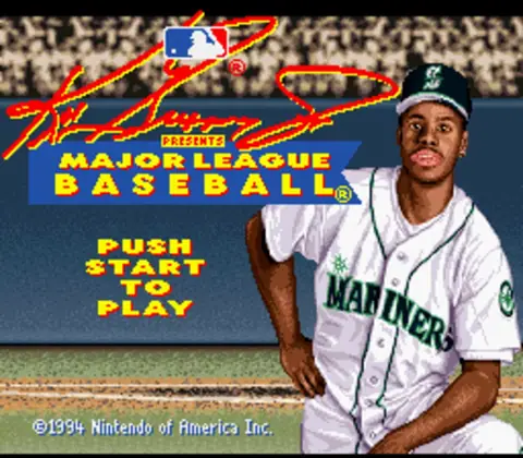 Captura de tela de Ken Griffey Jr. Presents Major League Baseball (2 de 3)